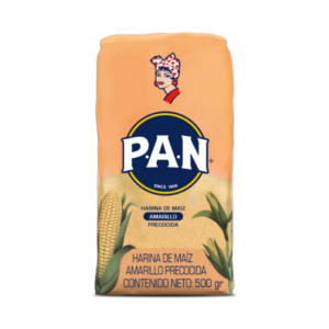 HARINA PRECOCIDA DE MAÍZ AMARILLO P.A.N. 500G HARINA PRECOCIDA DE MAÍZ AMARILLO P.A.N. 500G