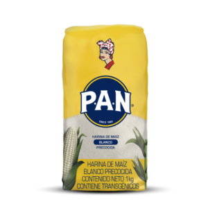 HARINA PRECOCIDA DE MAÍZ BLANCO P.A.N. 1 kg HARINA PRECOCIDA DE MAÍZ BLANCO P.A.N. 1 kg