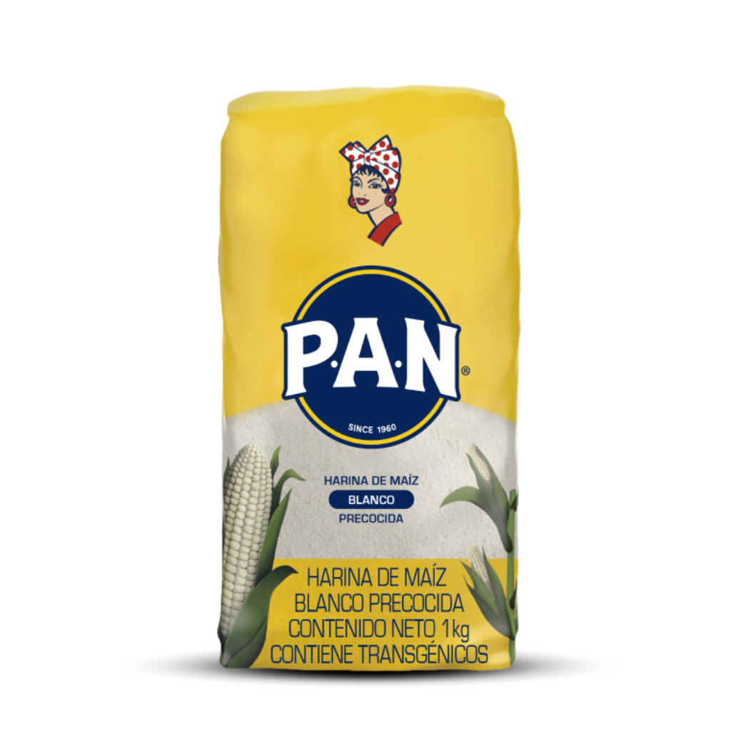 HARINA PRECOCIDA DE MAÍZ BLANCO P.A.N. 1 kg